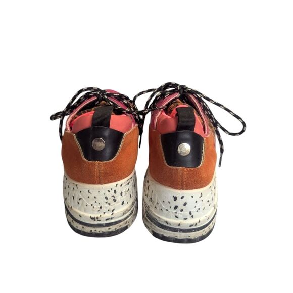 🛍️ Steve Madden Women's Cliff Sneaker "Snake" Size 9 w/ Cheetah Print - Picture 2 of 4